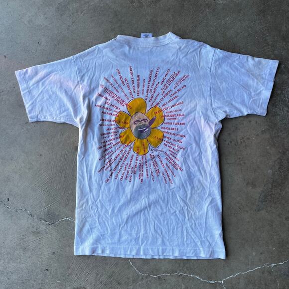 VINTAGE BUMBERSHOOT 1996 CONCERT FESTIVAL MUDHONEY GRUNGE 90S MENS SMALL USA - Picture 3 of 6